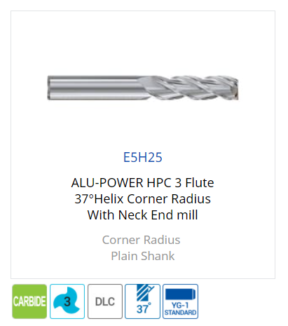 ALU POWER HPC 3FL E5H24 (coner R)